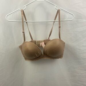 Victoria’s Secret Nude Fabulous Strapless Bra Size 34B